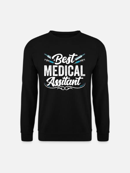 Bester Medizinischer Assistent Assistenz Beruf - Unisex Pullover - Schwarz