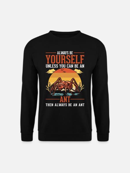 Ameisen Ameisenfarm Ameisenhaufen Feuerameisen - Unisex Pullover - Schwarz
