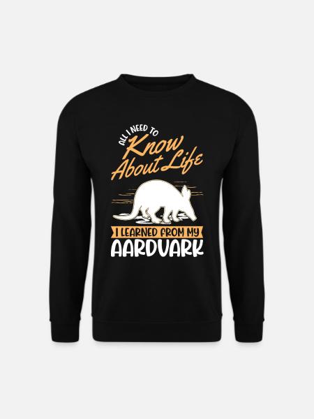 Aardvark Cadeau Aardvark - Sweat-shirt Unisexe - noir