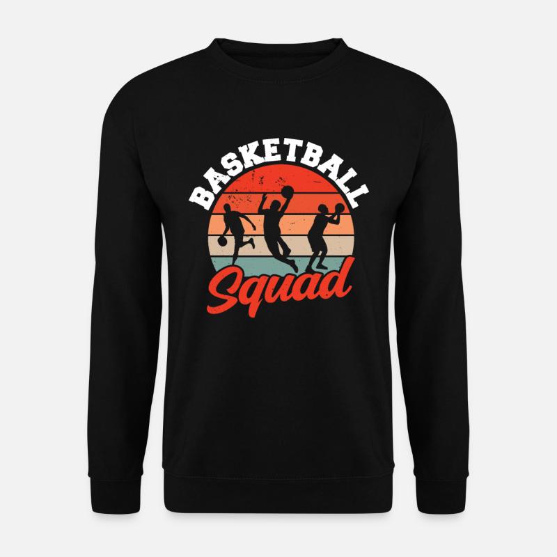 Basketball Team Basketball Player Coach - Unisex Sweatshirt - black