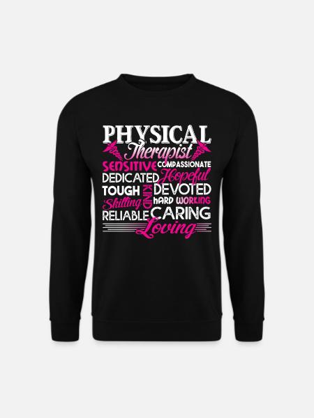 Physical Therapist Physical Therapist Loving - Unisex Sweatshirt - black