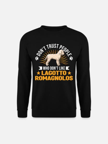 Lagotto Romagnolo Wasserhund - Unisex Pullover - Schwarz