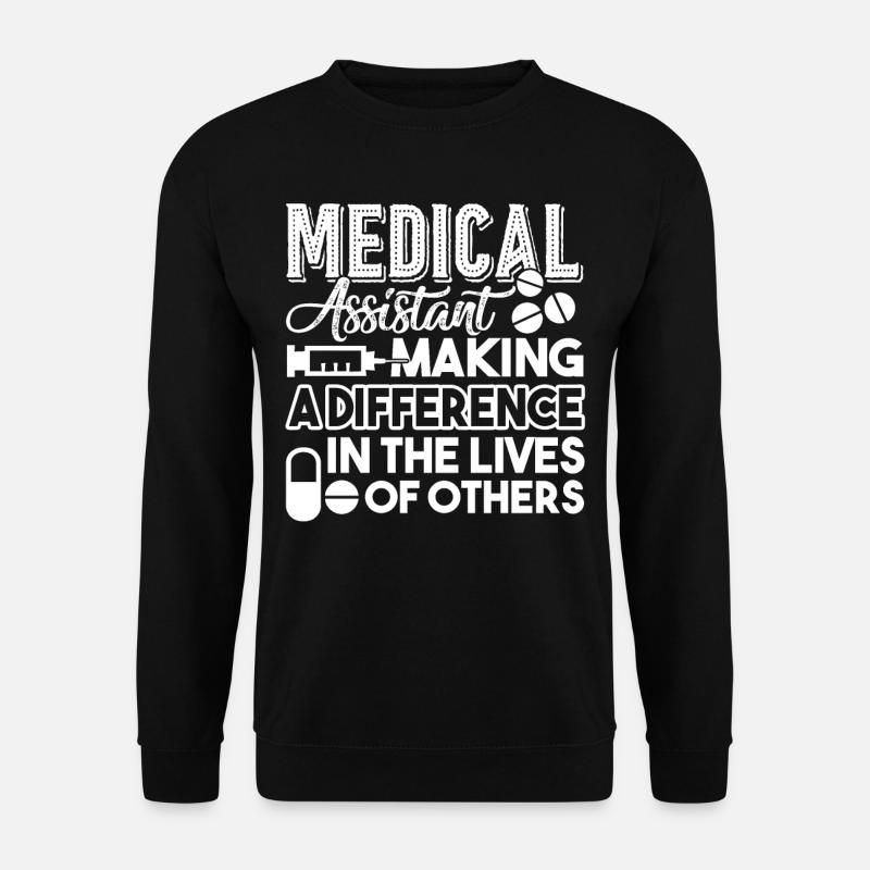 Medical Assistant Making A Difference - Unisex Sweatshirt - black