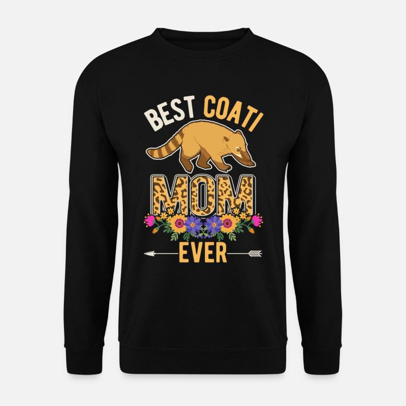 Best coati mom - Unisex Sweatshirt - black