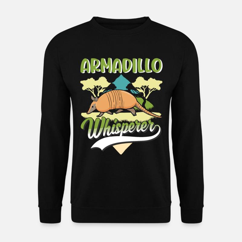 Armadillo Whisperer Armadillo - Unisex Sweatshirt - black