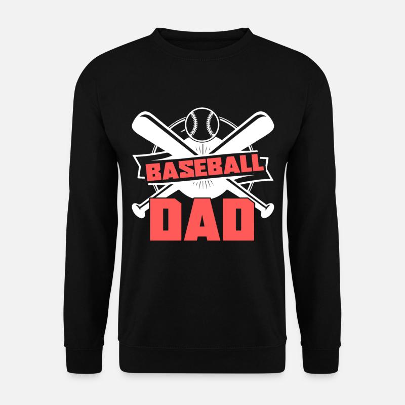 Baseball Baseball Dad - Unisex Sweatshirt - black