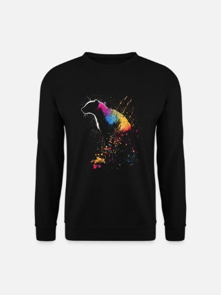 Coati Colorful - Unisex Pullover - Schwarz