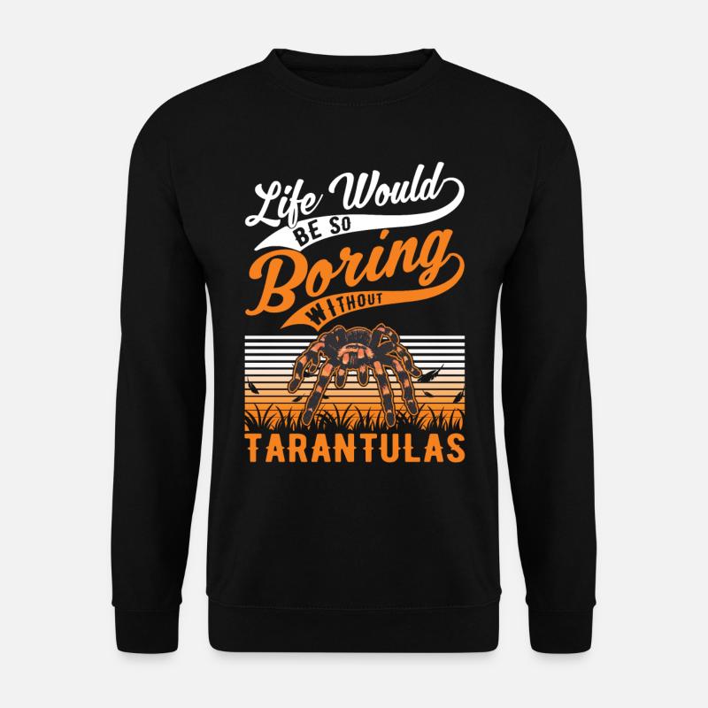 Tarentule Cadeau Araignée Tarentule - Sweat-shirt Unisexe - noir