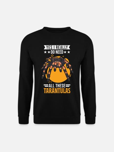 Tarentule Cadeau Araignée Tarentule - Sweat-shirt Unisexe - noir