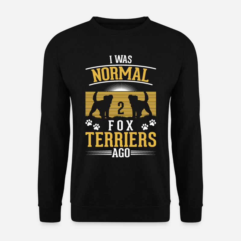 Fox Terrier Wirehaired Gift - Unisex Sweatshirt - black