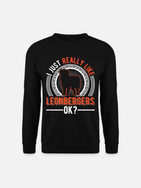 J’aime bien Leonberg - Sweat-shirt Unisexe - noir