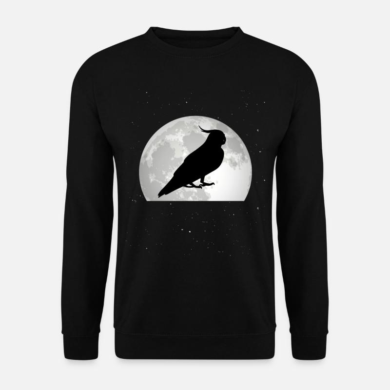 Perruche Perruche Lune Welli - Sweat-shirt Unisexe - noir