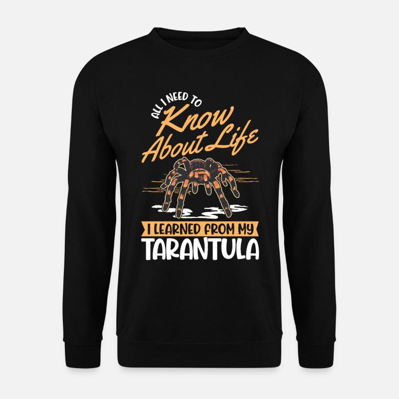 Tarentule Araignée Tarentule - Sweat-shirt Unisexe - noir