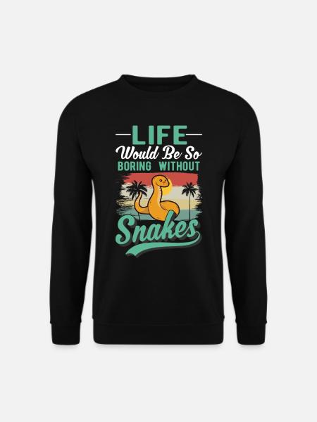 Snake Owners Snake Lovers - Unisex Sweatshirt - black