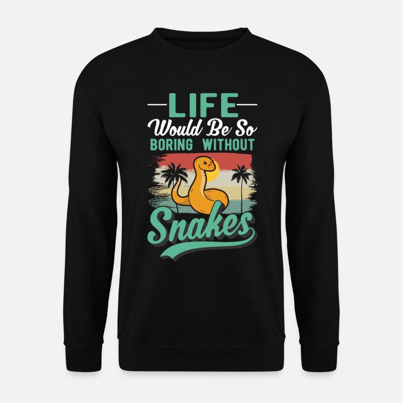 Snake Owners Snake Lovers - Unisex Sweatshirt - black