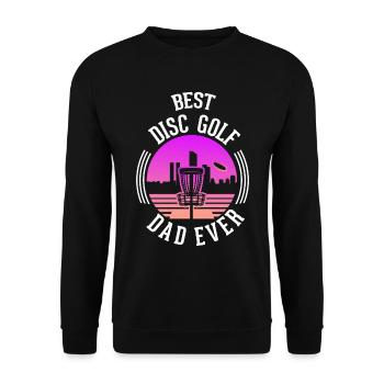 Discgolf Wurfscheibe Disc Golf - Sweat-shirt Unisexe - noir - Devant - Alina (178cm) & Michal (187cm)