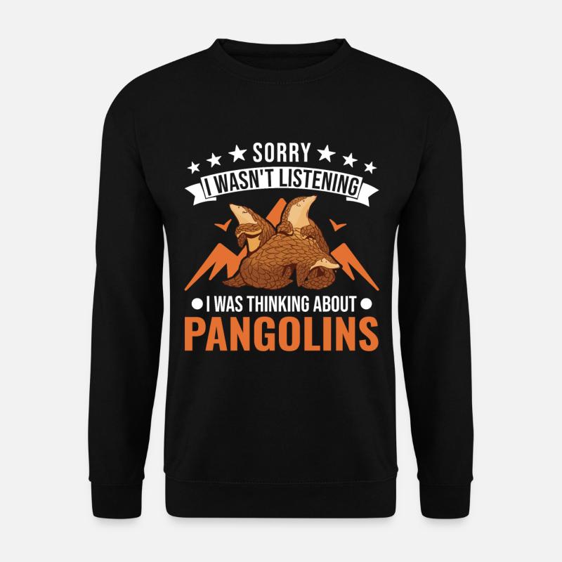 Pangolin Cadeau Pangolin - Sweat-shirt Unisexe - noir