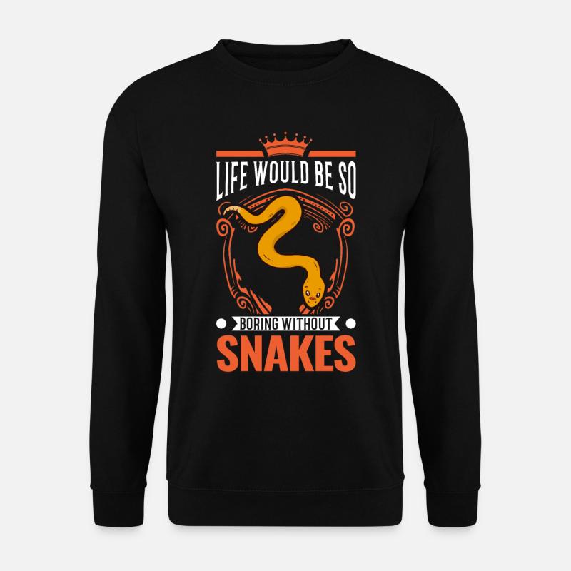 Snake Owners Snake Lovers - Unisex Sweatshirt - black