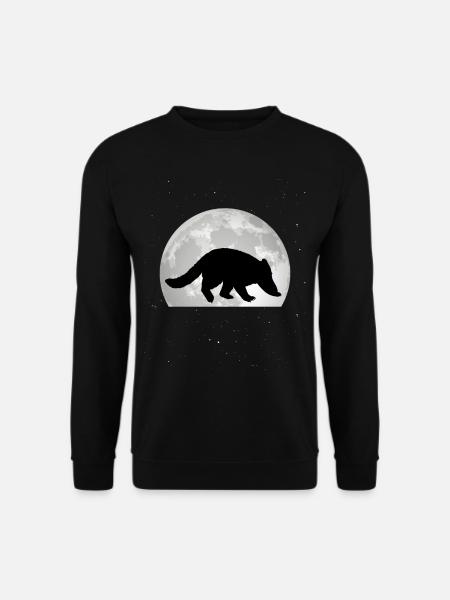Coati Moon Coati - Sweat-shirt Unisexe - noir