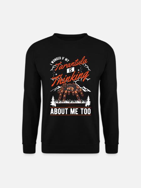 Tarentule Araignée Tarentule - Sweat-shirt Unisexe - noir