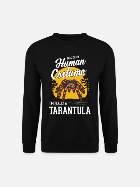Tarentule Halloween Araignée Tarentule - Sweat-shirt Unisexe - noir
