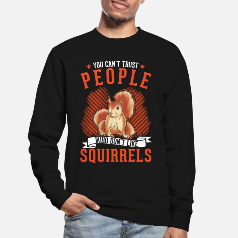 Eichhörnchen Geschenk Grauhörnchen Squirrel Unisex Pullover