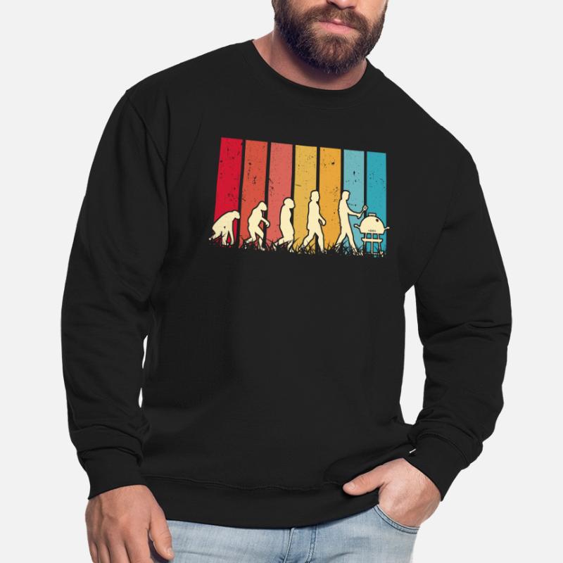 Grill Evolution Bratwurst Grillen Unisex Sweatshirt