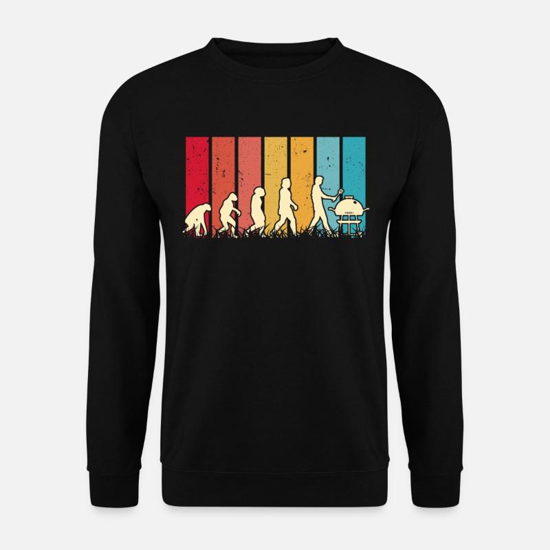 Grill Evolution Bratwurst Grillen - Sweat-shirt Unisexe - noir