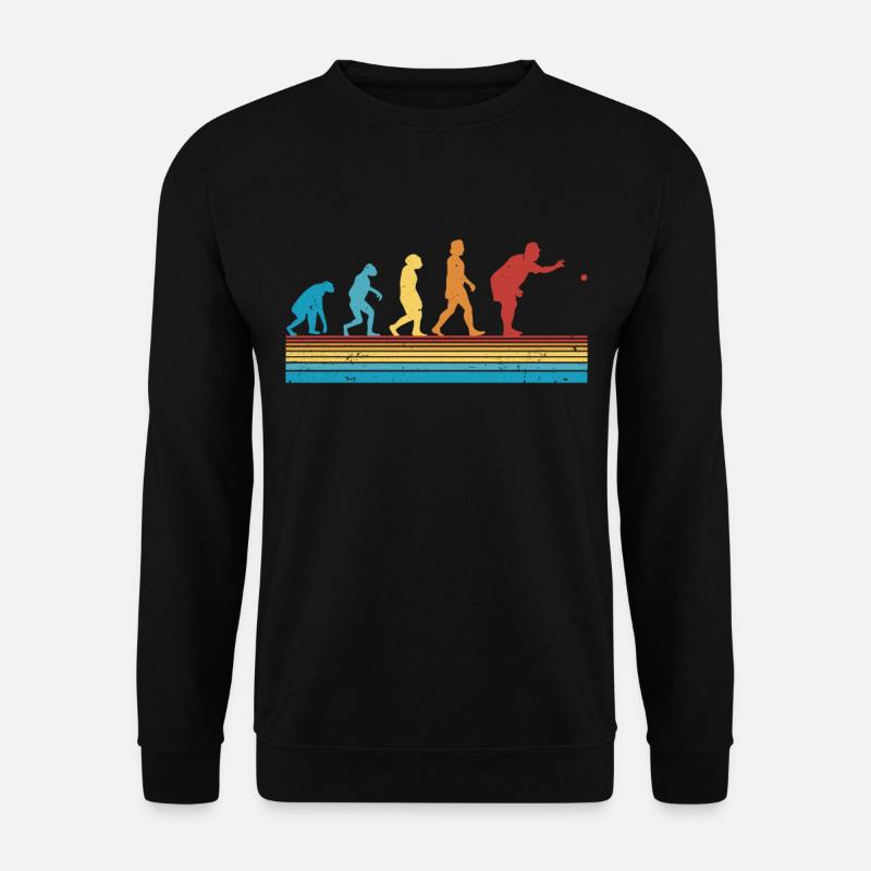 Boccia Evolution Boule Pétanque - Sweat-shirt Unisexe - noir