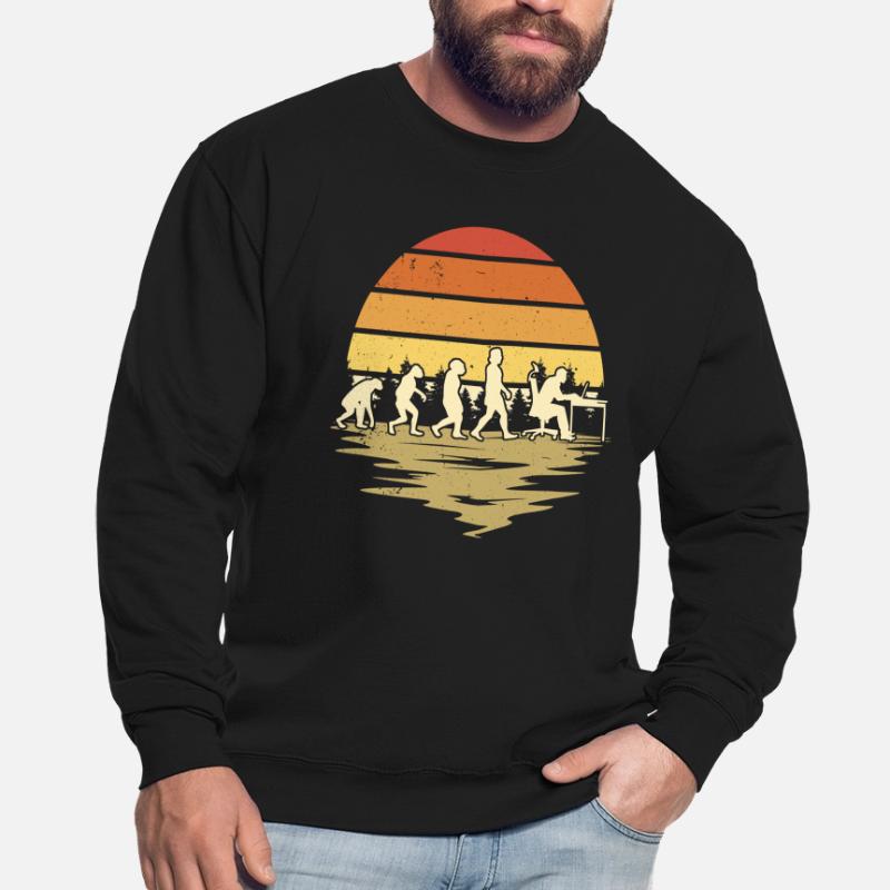 Computer Scientist Evolution Programmer Nerd Unisex Sweatshirt