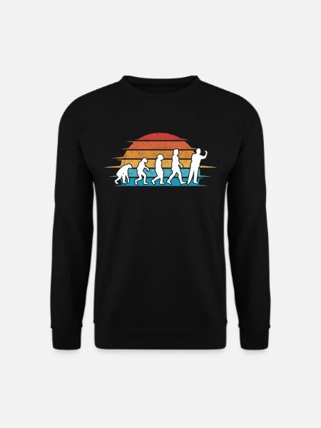 Dart Evolution Darter Dartpfeile - Unisex Pullover - Schwarz