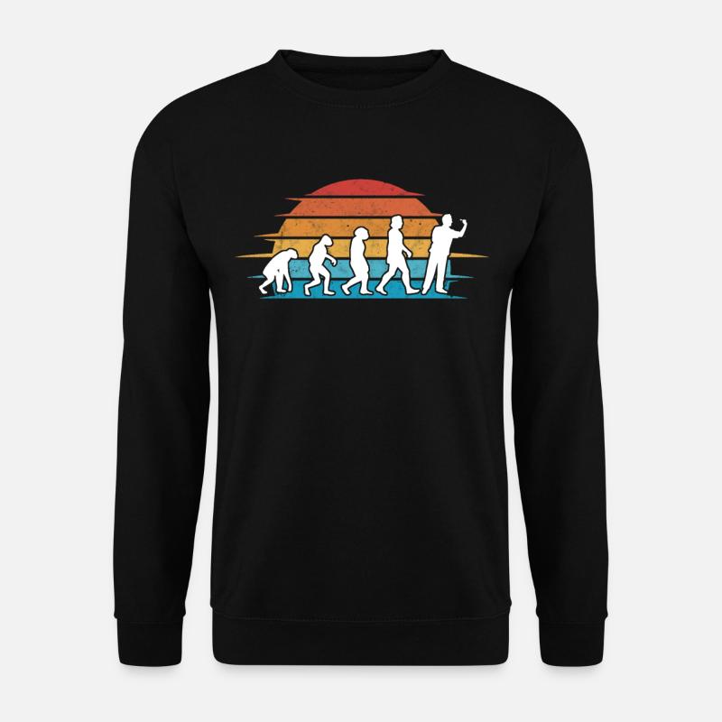 Dart Evolution Darter Darts - Unisex Sweatshirt - black