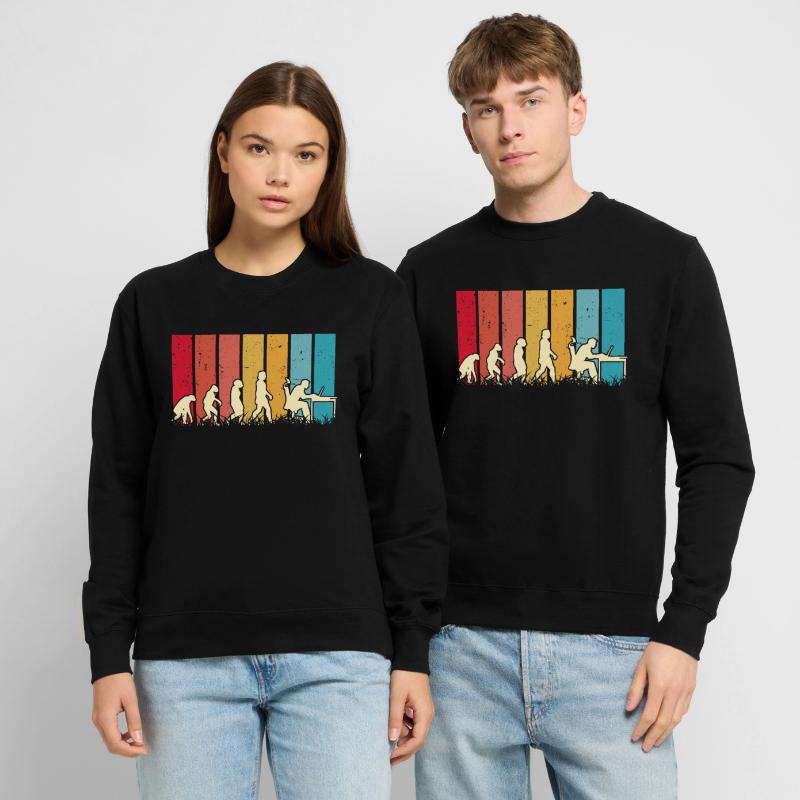 Informatiker Evolution Programmierer Nerd Unisex Pullover