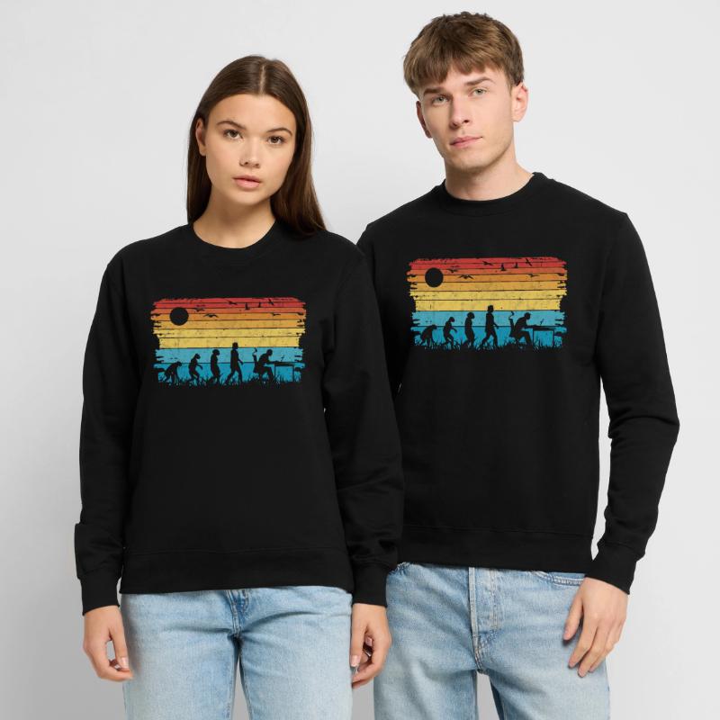 Informatiker Evolution Programmierer Nerd Unisex Pullover