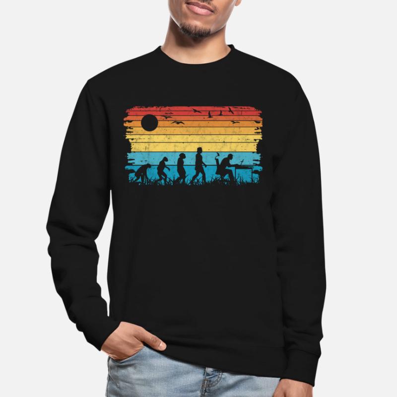 Informatiker Evolution Programmierer Nerd Unisex Pullover