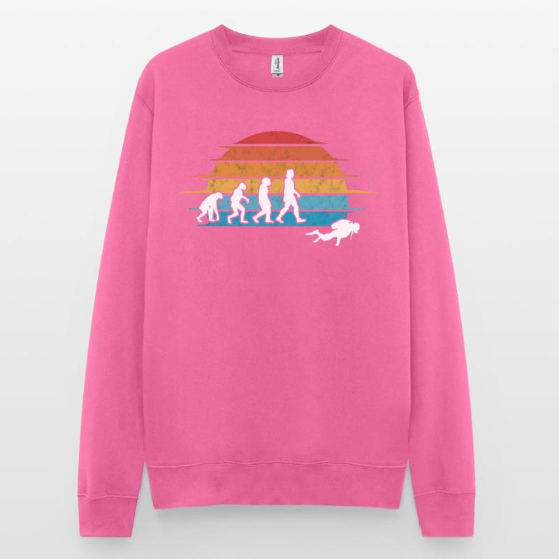 Diver Evolution Plongée Snorkel Sweat-shirt Unisexe