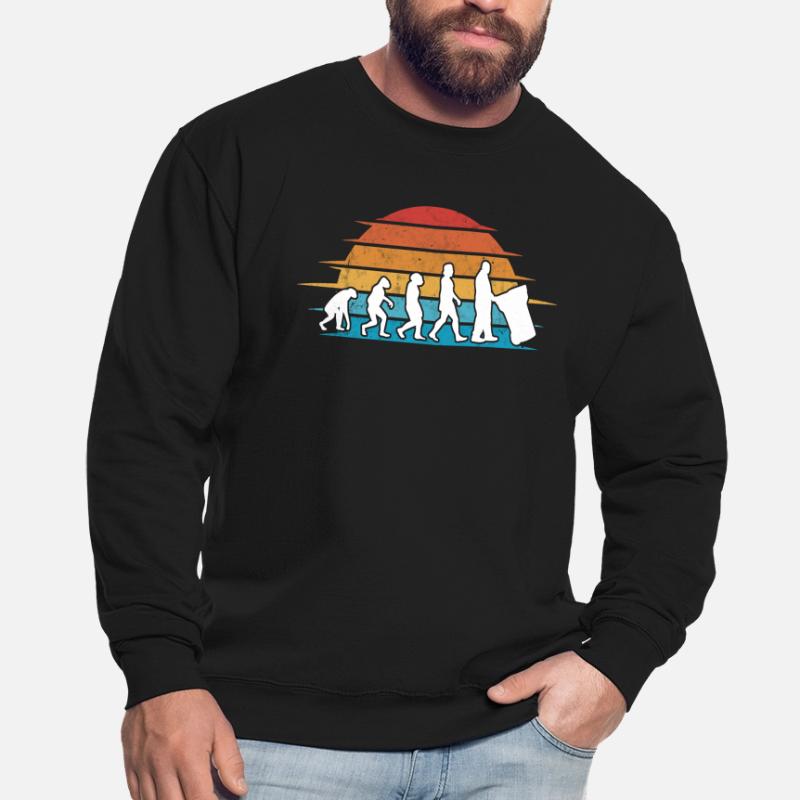 Garbage Man Evolution Garbage Truck Unisex Sweatshirt