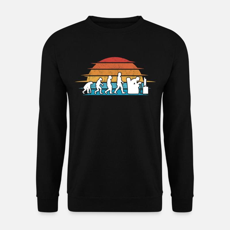 Gamer Evolution Gaming Zocken Video Game - Unisex Pullover - Schwarz