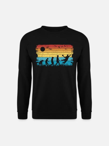 Handballer Evolution Handballteam - Unisex Pullover - Schwarz