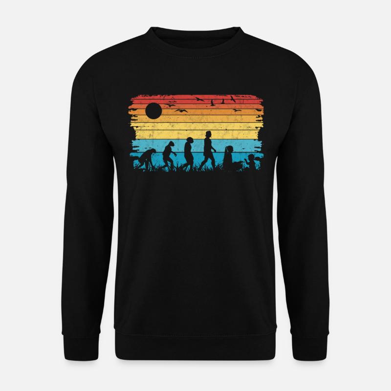 Kindergärtnerin Evolution Erzieherin Kindergarten - Unisex Pullover - Schwarz