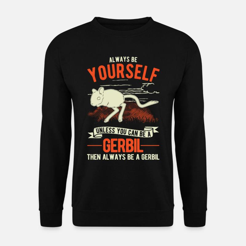 Gerbille Cadeau Gerbille Gerbille - Sweat-shirt Unisexe - noir