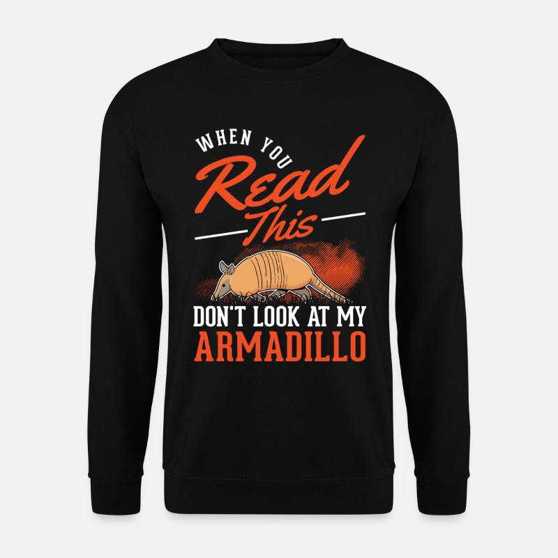 Armadillo Gift Armadillo - Unisex Sweatshirt - black