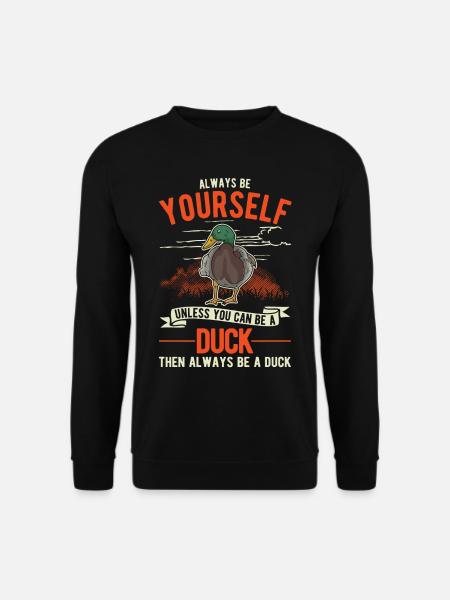 Canards cadeau canard canard éleveur de canards - Sweat-shirt Unisexe - noir