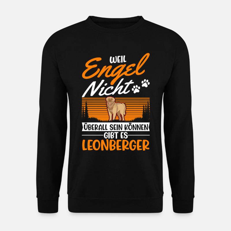 Leonberger Engel - Unisex Sweatshirt - black