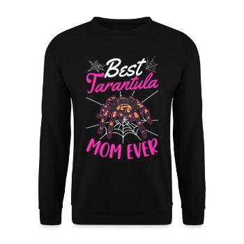 Meilleure maman tarentule de tous les temps Tarantel Mama - Sweat-shirt Unisexe - noir - Devant - Alina (178cm) & Michal (187cm)