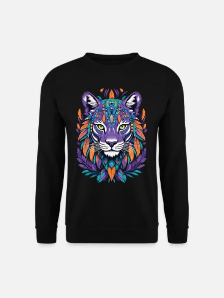 Spiritual Mandala Design - Unisex Sweatshirt - black