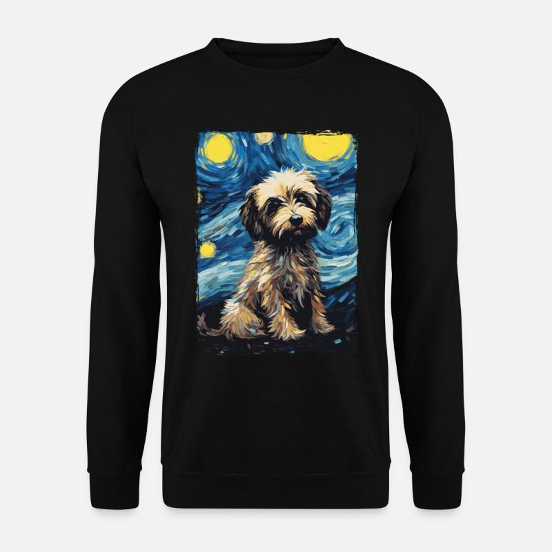 Havanese Starry Night - Unisex Sweatshirt - black