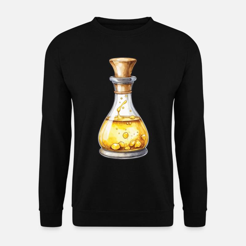 Aesthetic Gaming Potion Design Iconic - Unisex Sweatshirt - black