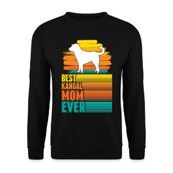 Meilleur chien de berger d’Anatolie de tous les temps - Sweat-shirt Unisexe - noir - Devant - Alina (178cm) & Michal (187cm)