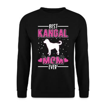 Meilleur chien de berger d’Anatolie de tous les temps - Sweat-shirt Unisexe - noir - Devant - Alina (178cm) & Michal (187cm)